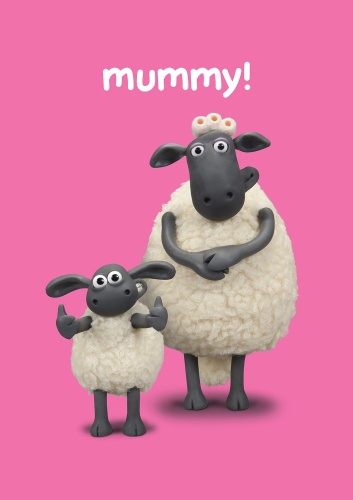 Shaun the Sheep Mummy! Greetings Card